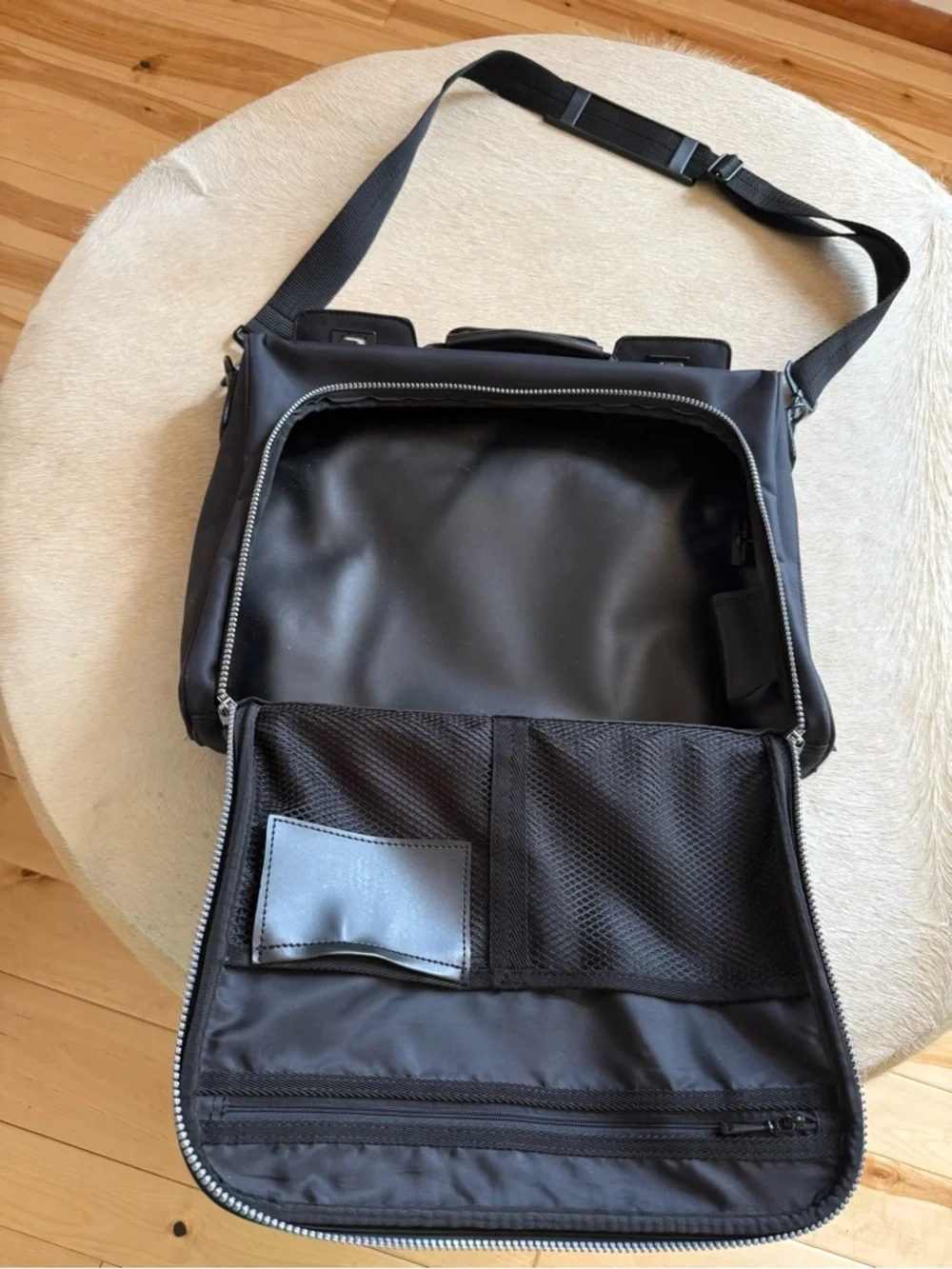 Valentino Black Men’s Laptop Shoulder Bag
